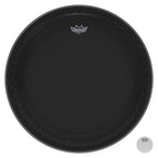 Remo 20" Powerstroke Pro Ebony Drum Head-Remo-Infinite Music