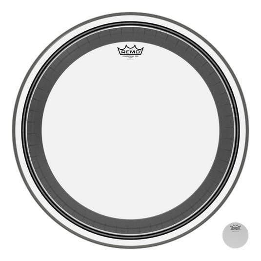 Remo 22" Powerstroke Pro Clear Bass Drum Head-Remo-Infinite Music