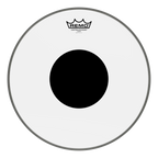 Remo Controlled Sound 14" Clear w/ Black Dot Top Drum Head-Remo-Infinite Music