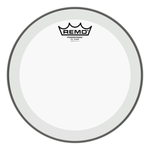 Remo P4-0310-BP Powerstroke 4 Drum Head Skin 10 Inch Clear 10" PS4-Remo-Infinite Music
