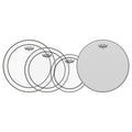 Remo PP-0110-PS Pinstripe Clear Fusion Pro Pack with Free 14" Ambassador Coated Head-Remo-Infinite Music
