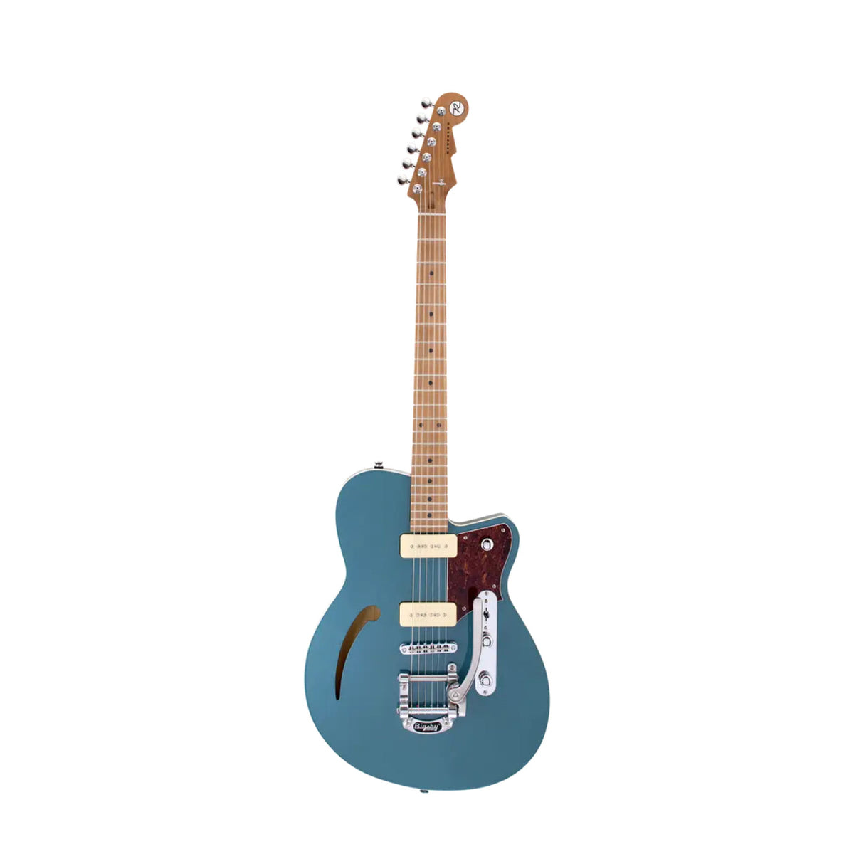 Reverend Club King 290 w/Bigsby - Deep Sea Blue PF fingerboard-Reverend-Infinite Music