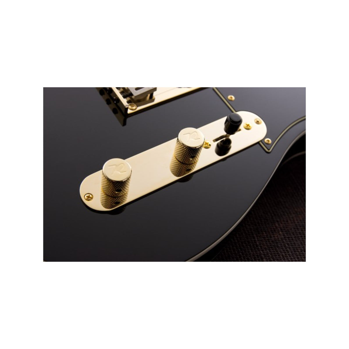 Reverend Limited Edition Pete Anderson Eastsider Custom Black / Gold Hardware-Reverend-Infinite Music