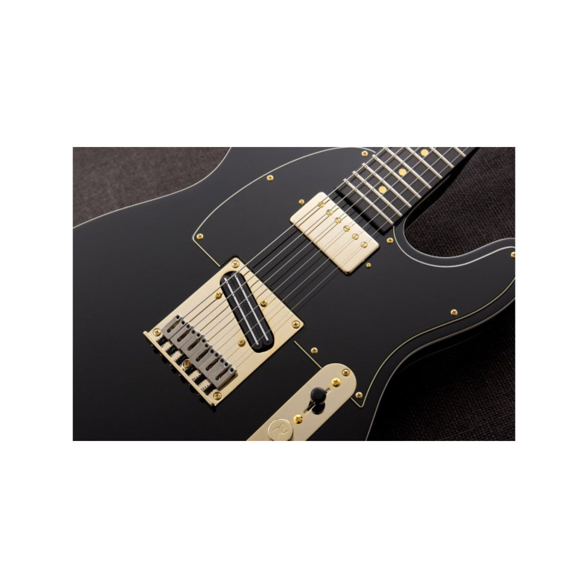 Reverend Limited Edition Pete Anderson Eastsider Custom Black / Gold Hardware-Reverend-Infinite Music