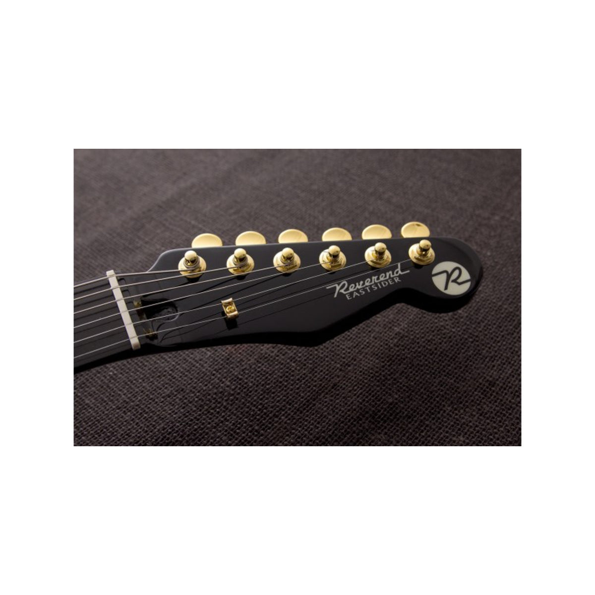Reverend Limited Edition Pete Anderson Eastsider Custom Black / Gold Hardware-Reverend-Infinite Music