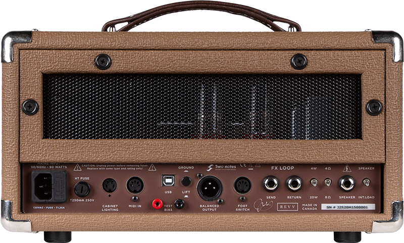 Revv Amplification D20 JL Edition Amp Head (Joey Landreth Edition)-REVV Amplification-Infinite Music