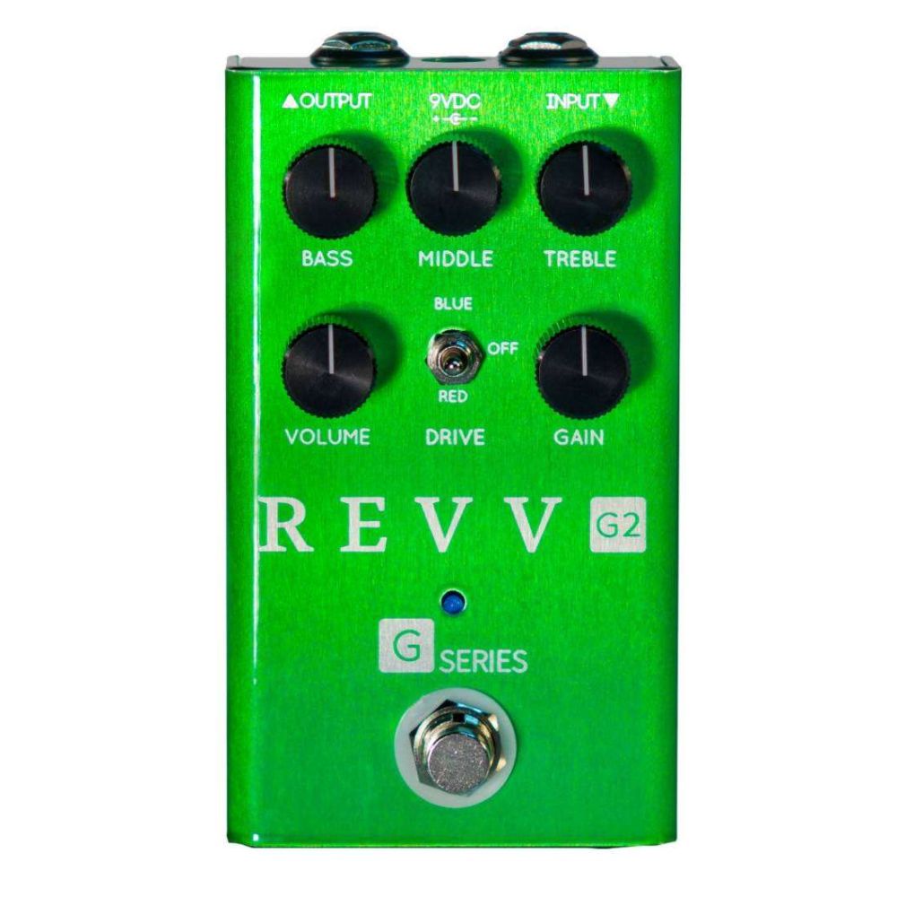 Revv Amplification G2 Green Channel Overdrive Pedal-REVV Amplification-Infinite Music