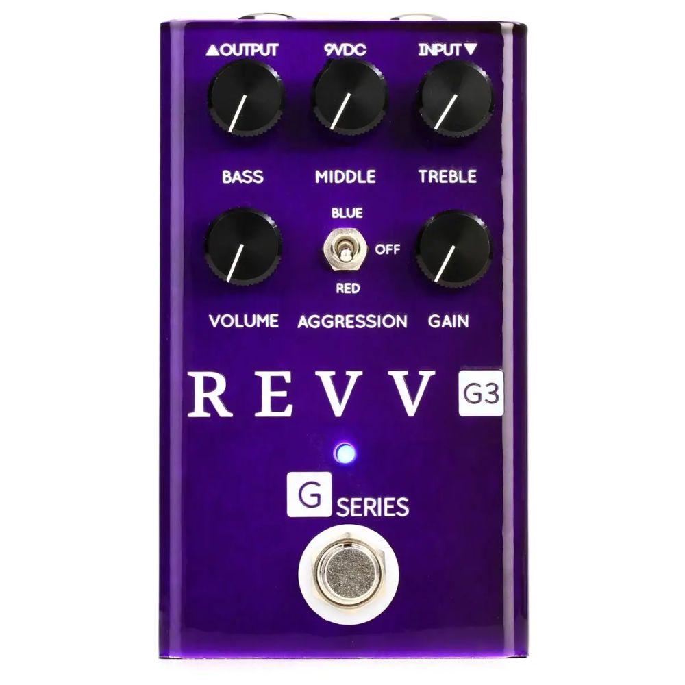 Revv Amplification G3 Purple Channel Overdrive Pedal-REVV Amplification-Infinite Music