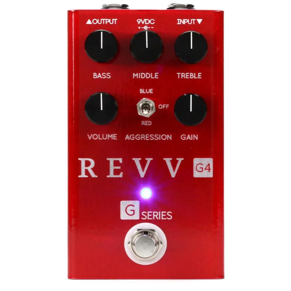 Revv Amplification G4 Red Channel Distortion Pedal-REVV Amplification-Infinite Music