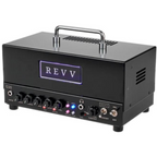 Revv D20 Tube Amp - BLACK - With Two Notes Reactive Load Lunch Box Head W/- Cover-REVV Amplification-Infinite Music