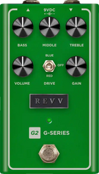 Revv G2 V2 Green Channel Overdrive Pedal-REVV Amplification-Infinite Music