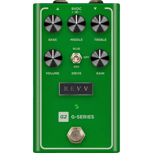 Revv G2 V2 Green Channel Overdrive Pedal-REVV Amplification-Infinite Music