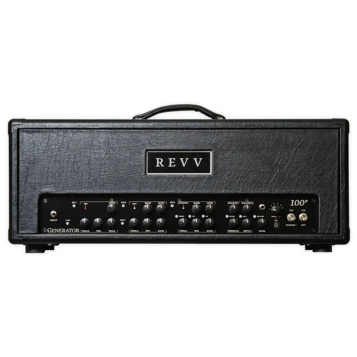 Revv Generator 100P Mk3-100w 3Ch Head w/-Two Notes Reactive Load-REVV Amplification-Infinite Music