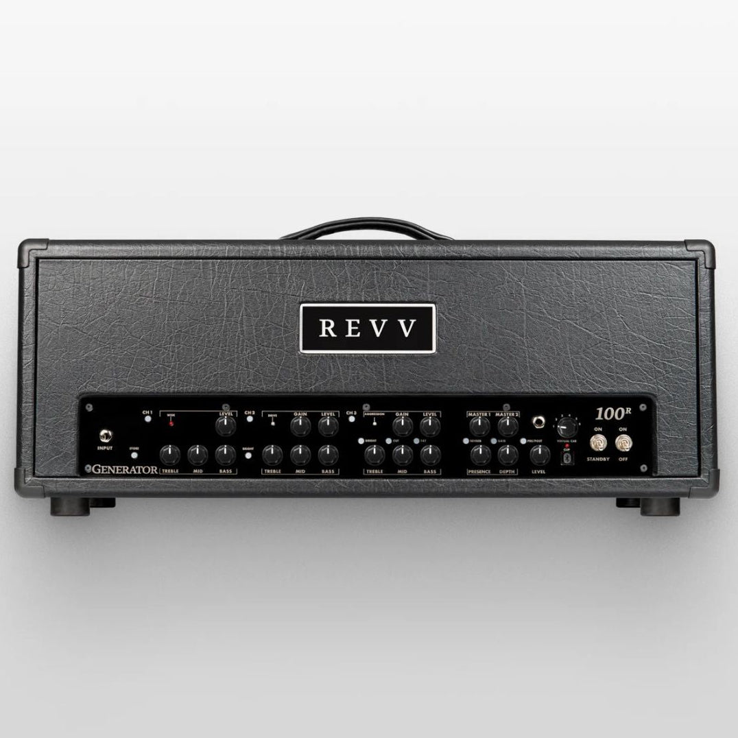 Revv Generator 100R Mk3-100w 3Ch Head w/-Two Notes Reactive Load-REVV Amplification-Infinite Music