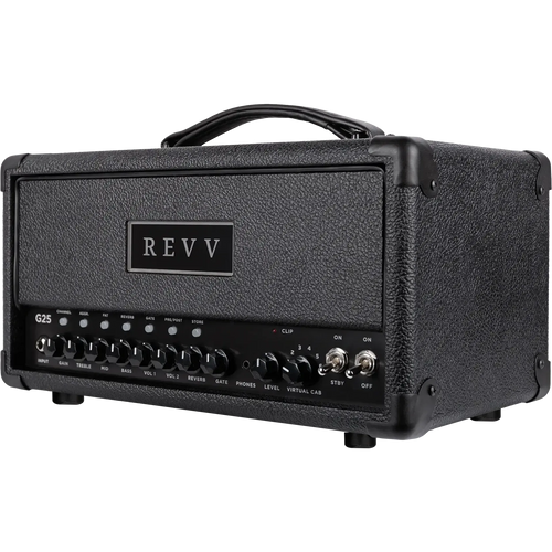 Revv Generator G25 2Ch 25 Watt Tube Head w/ Two Notes Reactive Load-REVV Amplification-Infinite Music