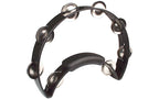 Rhythm Tech Solo Tambourine with Single Row Nickel Jingles - Black-Rhythm Tech-Infinite Music