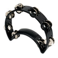 Rhythm Tech Standard Tambourine with Double Row Nickel Jingles - Black-Rhythm Tech-Infinite Music