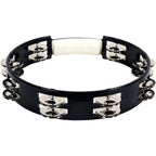 Rhythm Tech TC4010-U True Colors Tambourine - Black-Rhythm Tech-Infinite Music