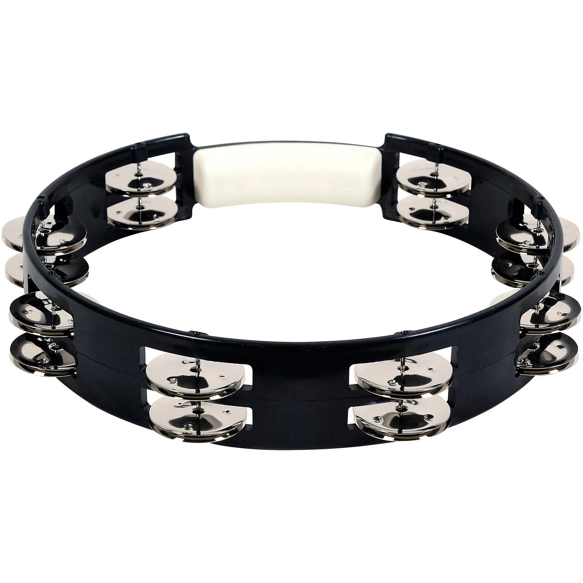 Rhythm Tech TC4010-U True Colors Tambourine - Black-Rhythm Tech-Infinite Music