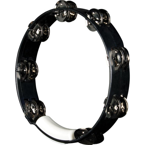 Rhythm Tech TC4010-U True Colors Tambourine - Black-Rhythm Tech-Infinite Music