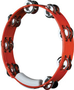 Rhythm Tech TC4030-U True Colors Tambourine - Red-Rhythm Tech-Infinite Music