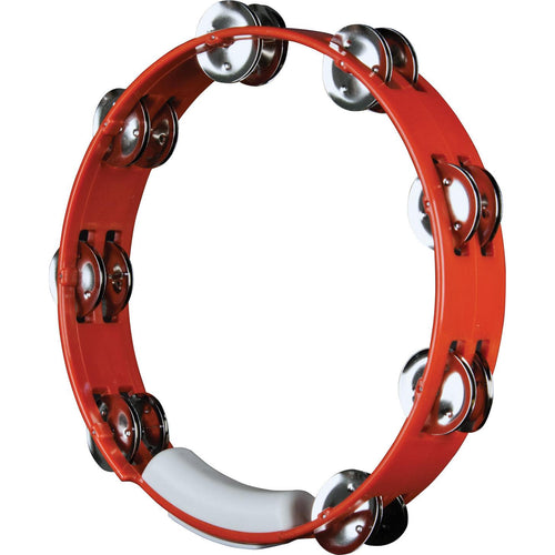 Rhythm Tech TC4030-U True Colors Tambourine - Red-Rhythm Tech-Infinite Music