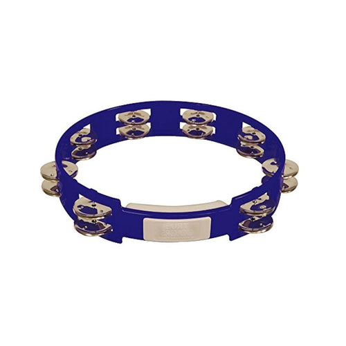 Rhythm Tech TC4040-U True Colors Tambourine - Blue-Rhythm Tech-Infinite Music