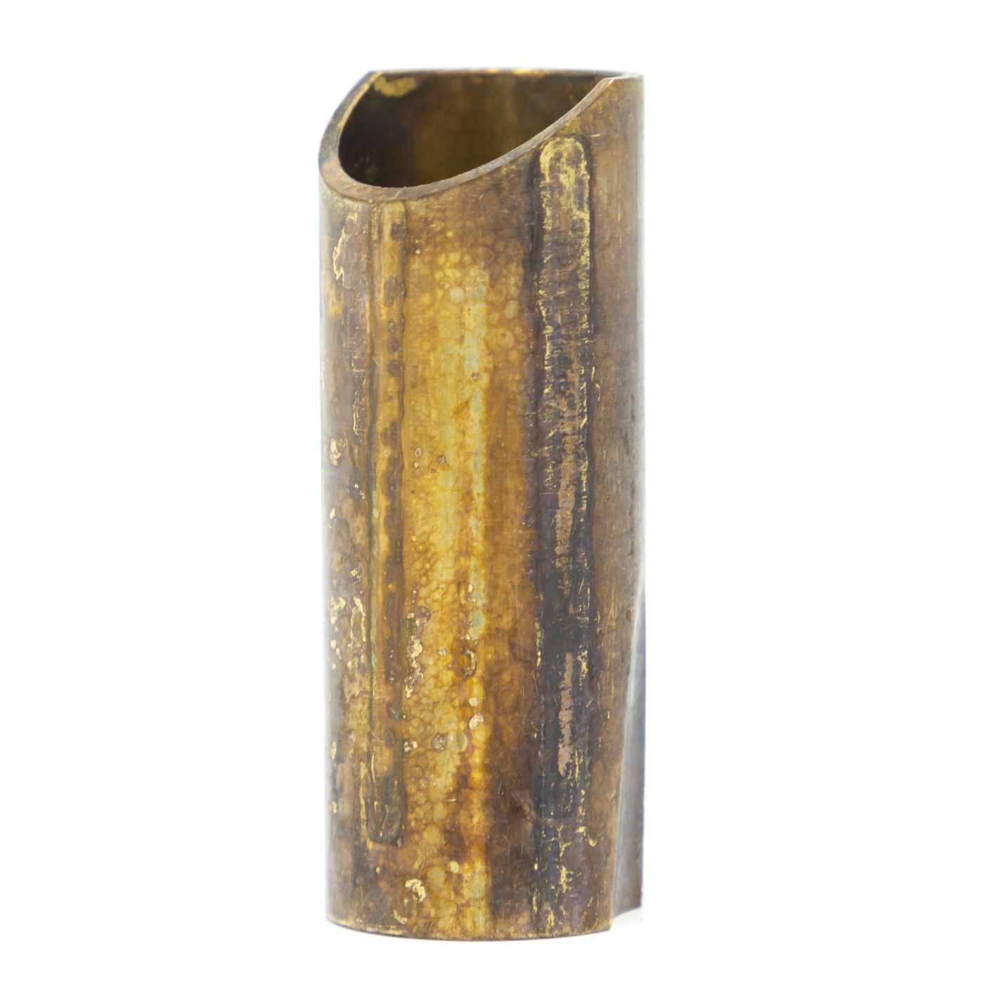Rock Slide Aged Brass Medium Swamp Guitar Slide-Rock Slide-Infinite Music