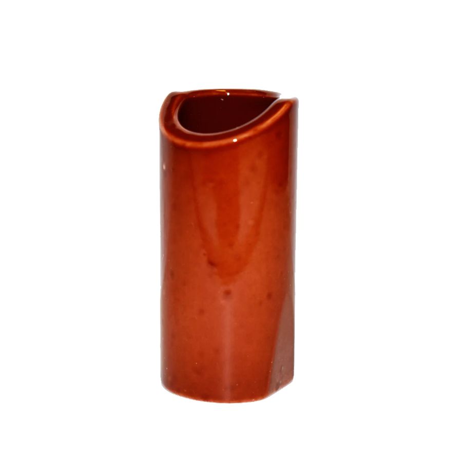 Rock Slide Ceramic Medium Guitar Slide - Tucson/Brick Red-Rock Slide-Infinite Music