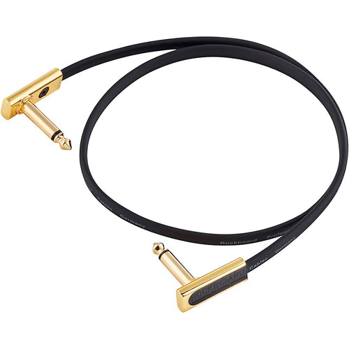 RockBoard Flat Patch Cable Gold, 60cm-RockBoard-Infinite Music