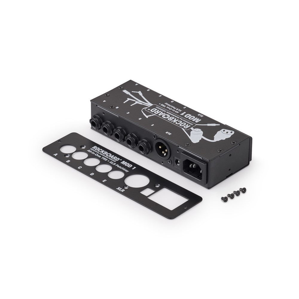 RockBoard MOD 1 - All-in-one Patchbay - TRS, XLR, IEC & Barrel DC-RockBoard-Infinite Music
