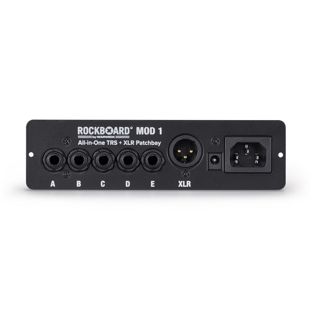RockBoard MOD 1 - All-in-one Patchbay - TRS, XLR, IEC & Barrel DC-RockBoard-Infinite Music