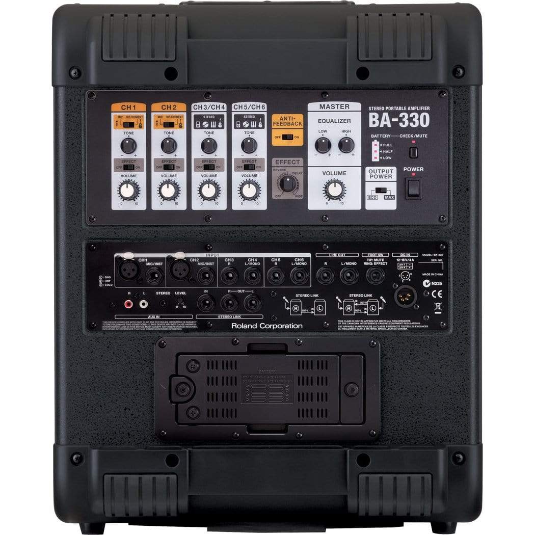 Roland BA-330 Portable Stereo Digital PA System-Roland-Infinite Music