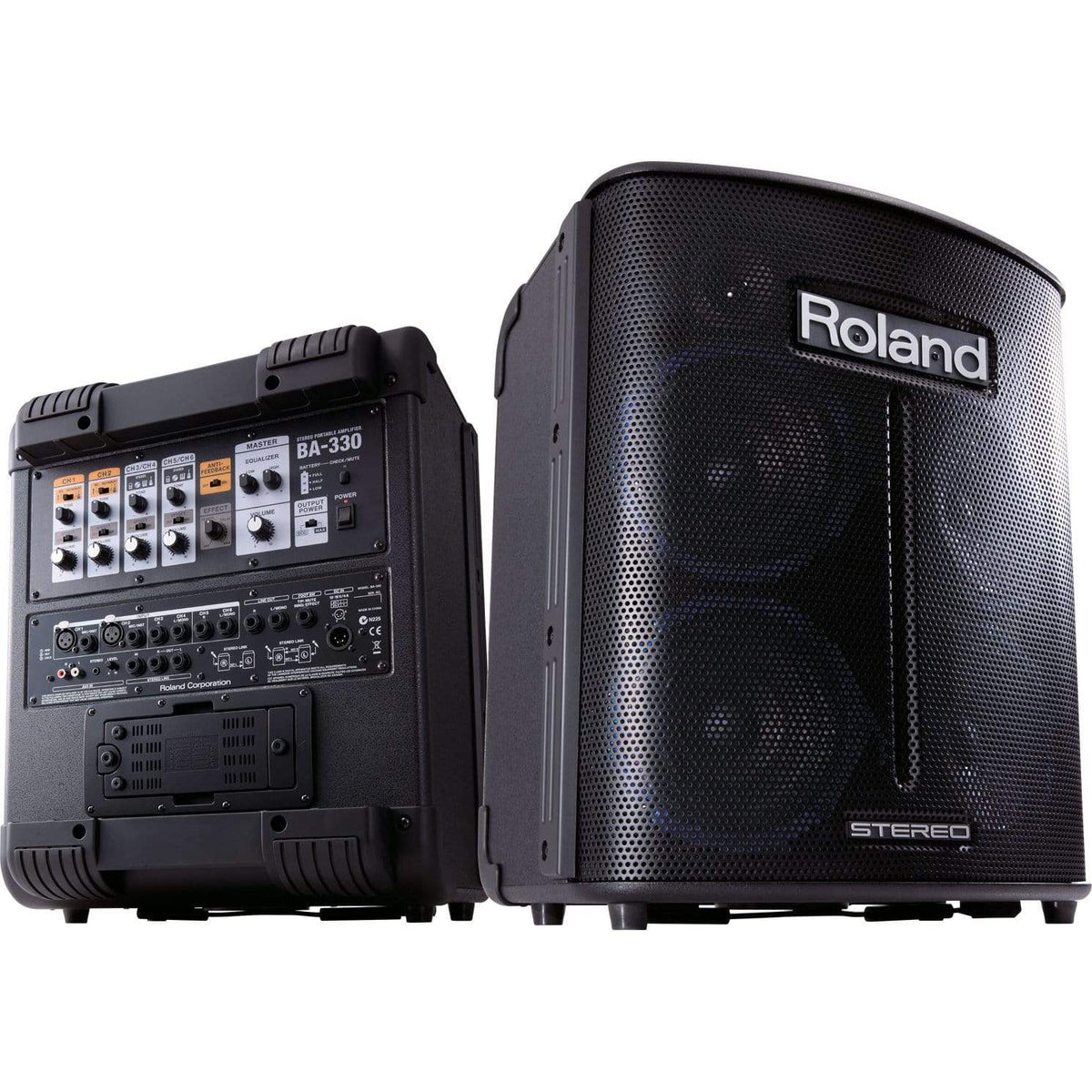 Roland BA-330 Portable Stereo Digital PA System-Roland-Infinite Music