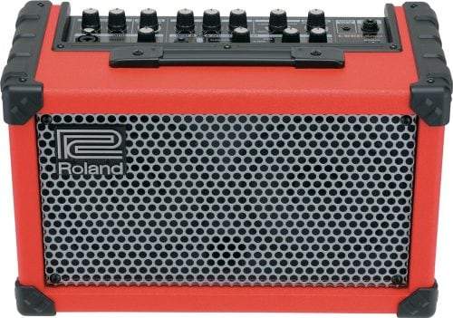 Roland Cube Street Red Portable 2-Channel Guitar Amp-Roland-Infinite Music