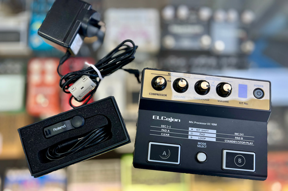 Roland EC-10M El Cajon Mic Processor ( Includes clip on Mic) ( Pre Owned )-Roland-Infinite Music