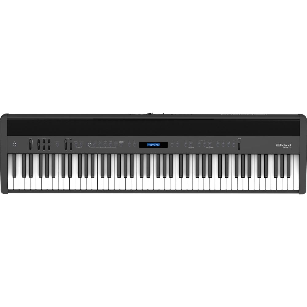 Roland FP-60X Digital Piano with Stand, Pedal and Stool - Black-Roland-Infinite Music