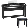 Roland FP-90X Digital Piano with Stand, Pedal and Stool - Black-Roland-Infinite Music