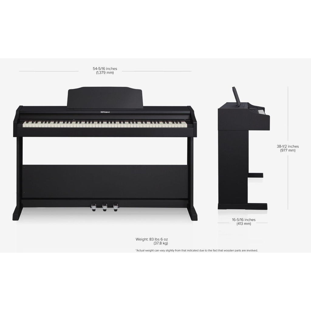 Roland RP102 Digital Piano - Black-Roland-Infinite Music