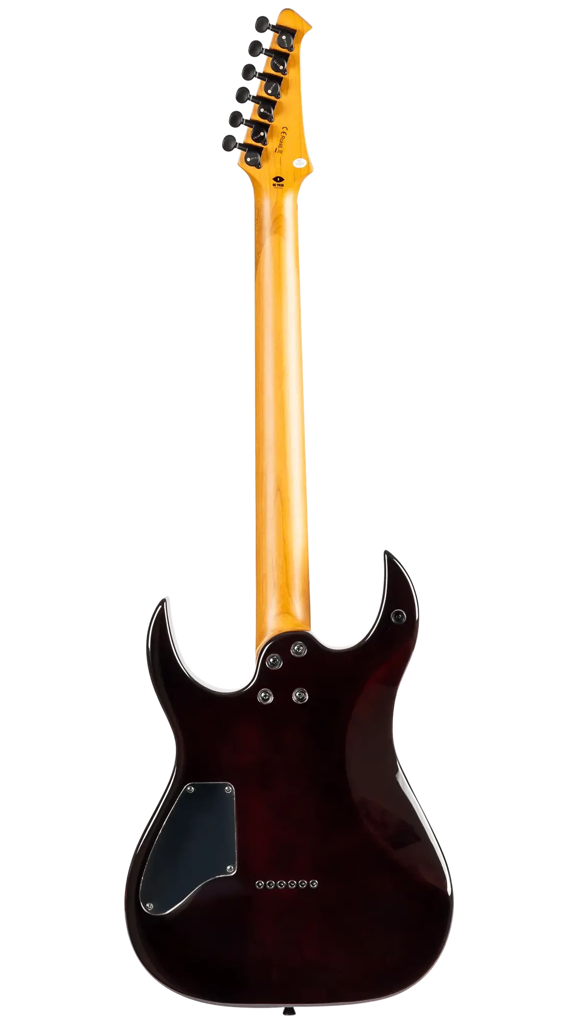 Spira Guitars S-450 TRD Flame Top Electric Guitar MN - Transparent Red ( EX Demo)