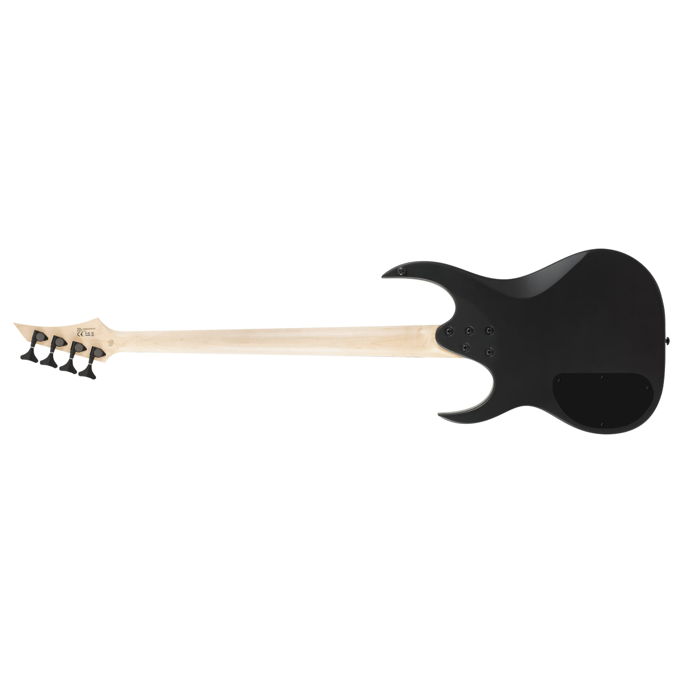 S by Solar AB4.4C 4-String Electric Bass Guitar - Carbon Black-Solar-Infinite Music