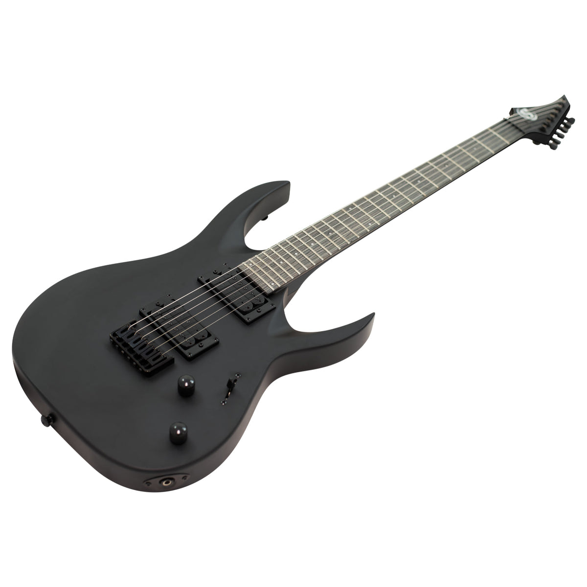 S by Solar AB4.6C Electric Guitar - Carbon Black Matte-Solar-Infinite Music