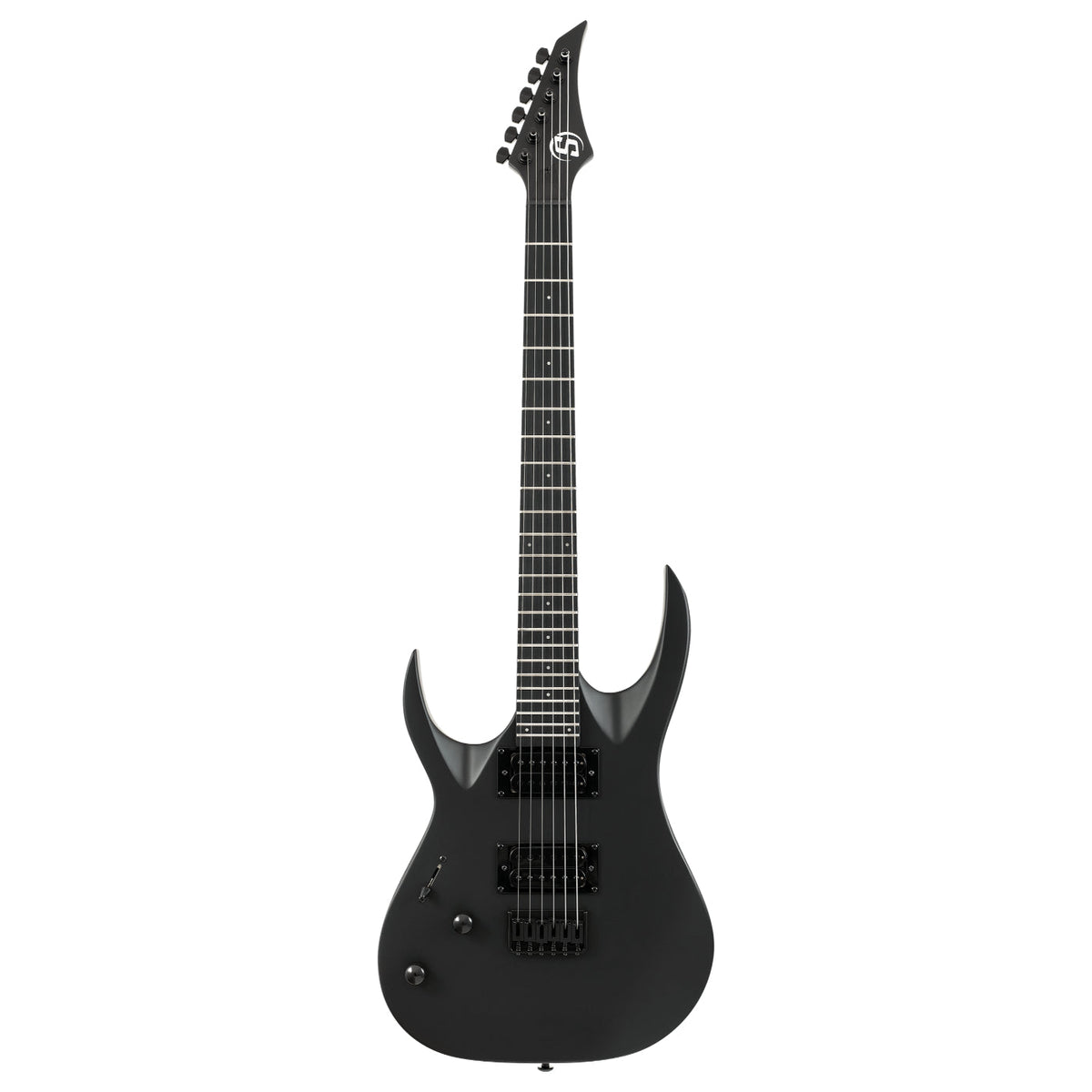 S by Solar AB4.6C LH Electric Guitar - Carbon Black Matte (LEFT HAND)-Solar-Infinite Music