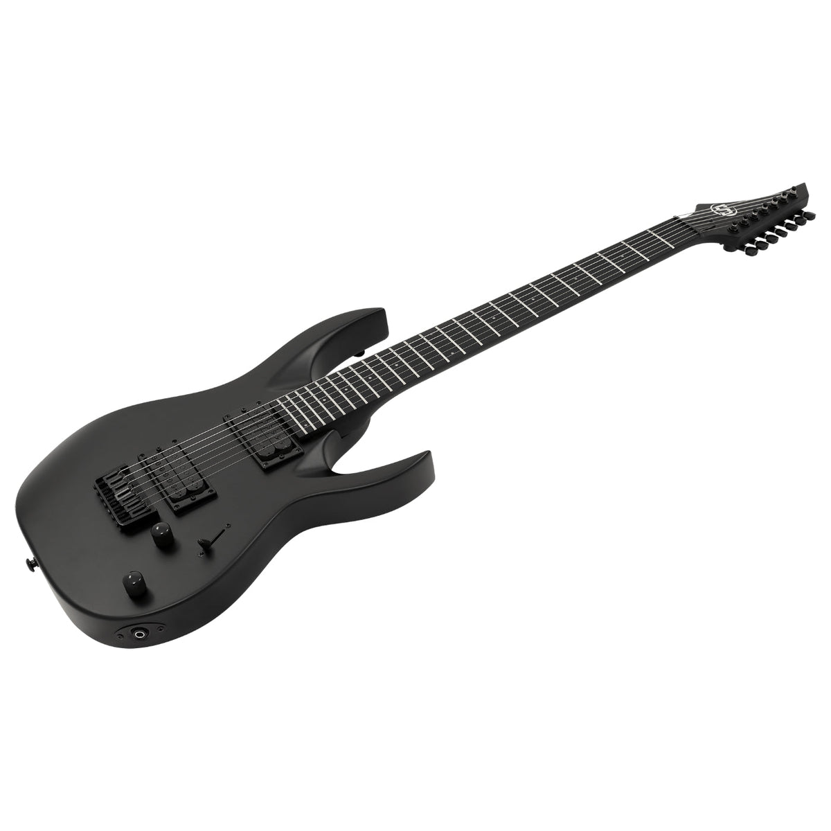 S by Solar AB4.7 C Electric Guitar - Carbon Black Matte - 7 STRING-Solar-Infinite Music