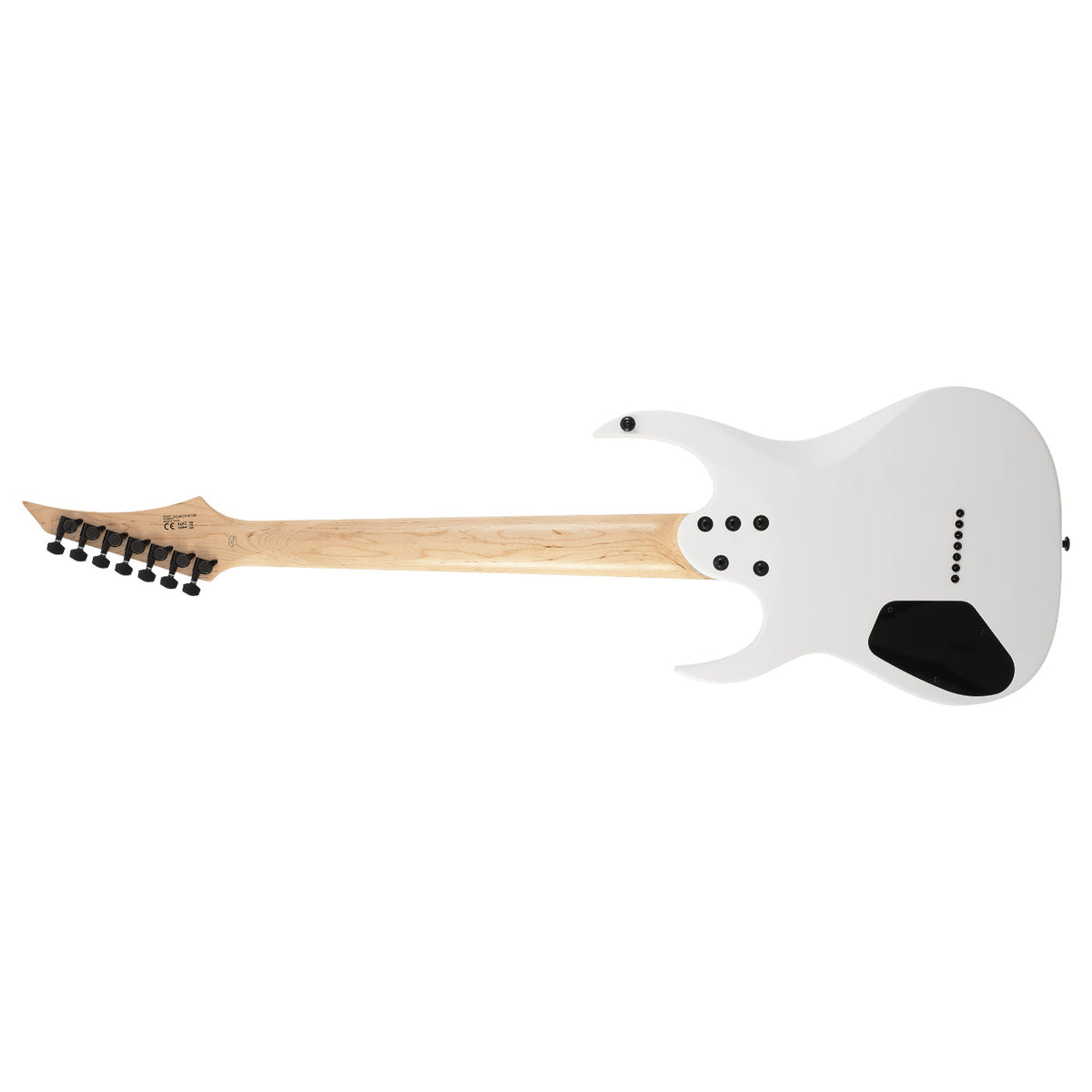 S by Solar AB4.7W Electric Guitar - White Matte- 7 STRING-Solar-Infinite Music