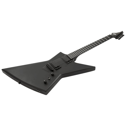 S by Solar EB4.6C Electric Guitar - Carbon Black (W/- Gigbag)-Solar-Infinite Music