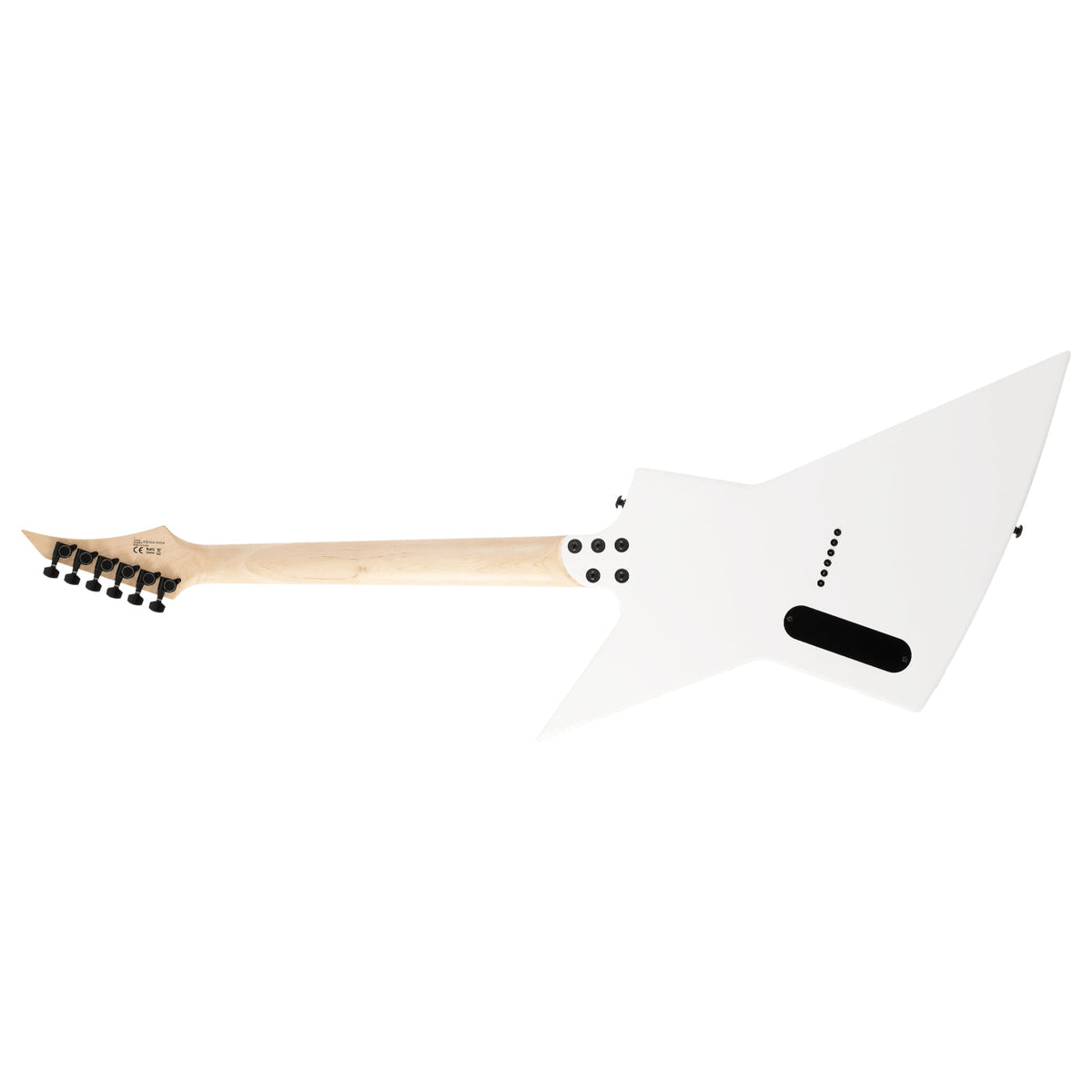 S by Solar EB4.6W Electric Guitar - White Matte (W/- Gigbag)-Solar-Infinite Music