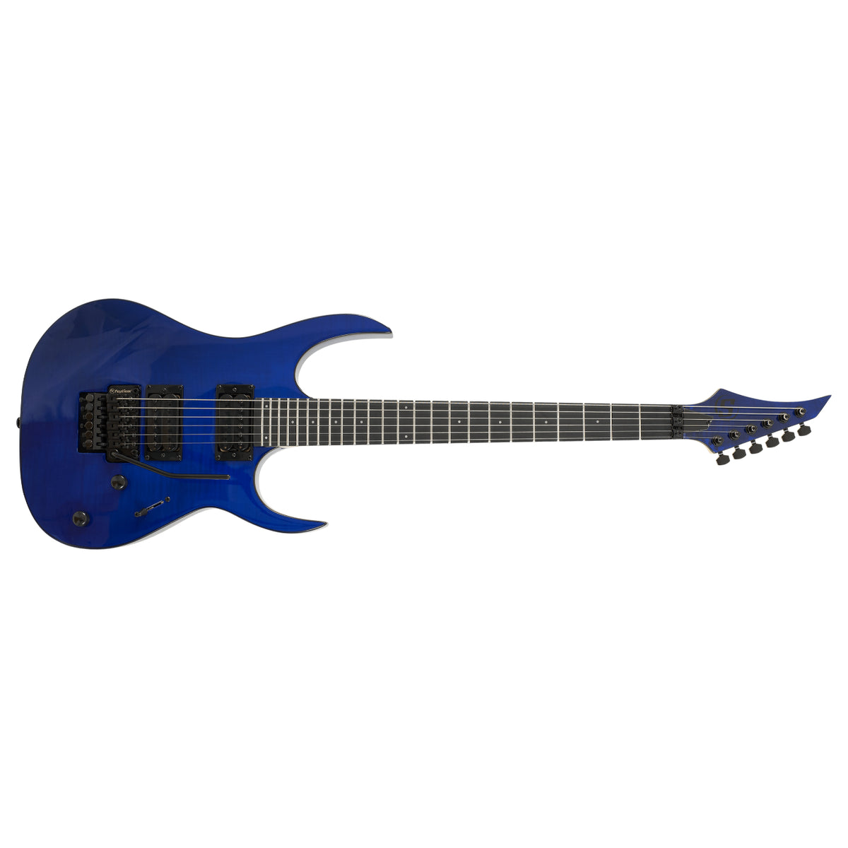 S by Solar SB4.6FRFBL Electric Guitar w/Floyd Rose - Flame Blue-Solar-Infinite Music
