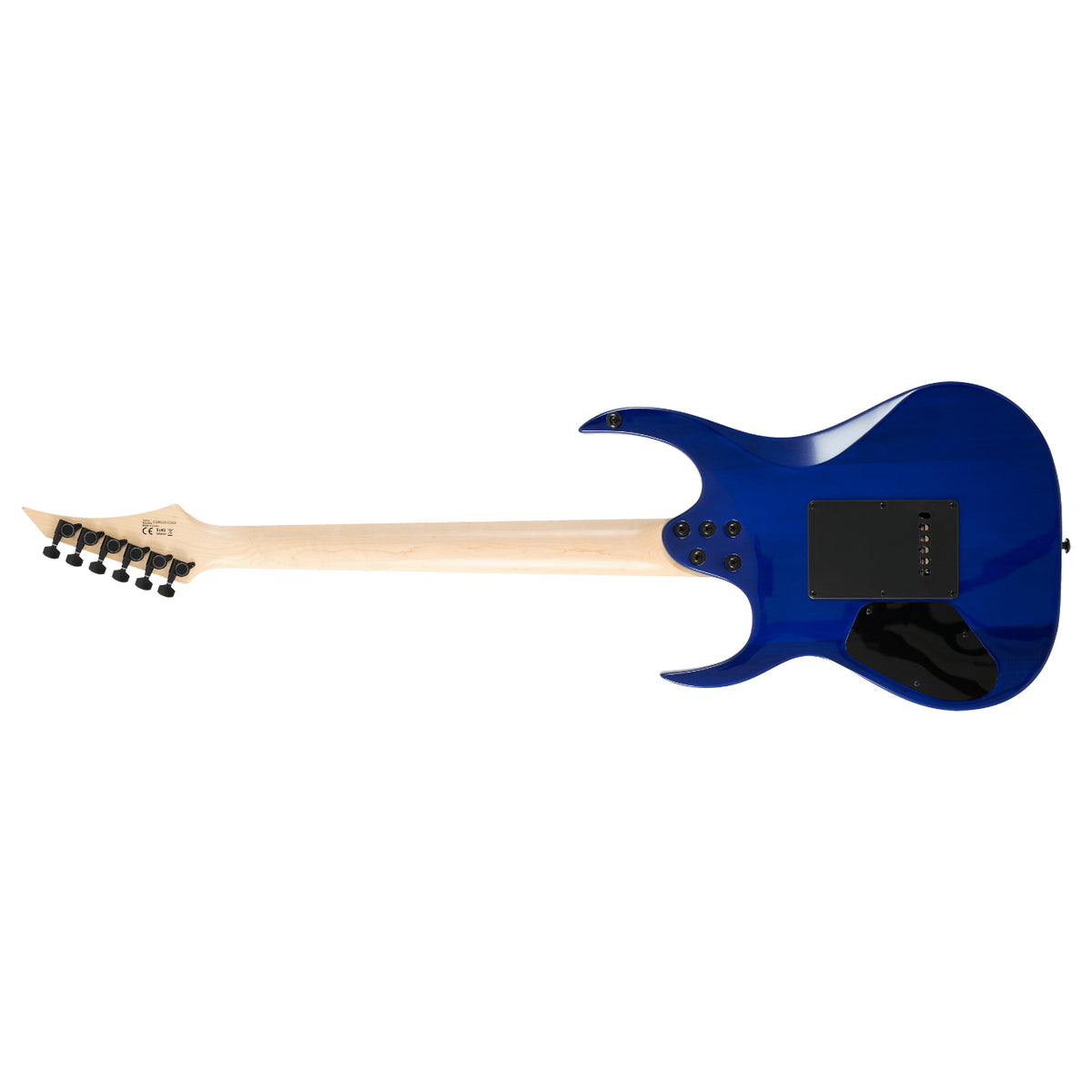S by Solar SB4.6FRFBL Electric Guitar w/Floyd Rose - Flame Blue-Solar-Infinite Music