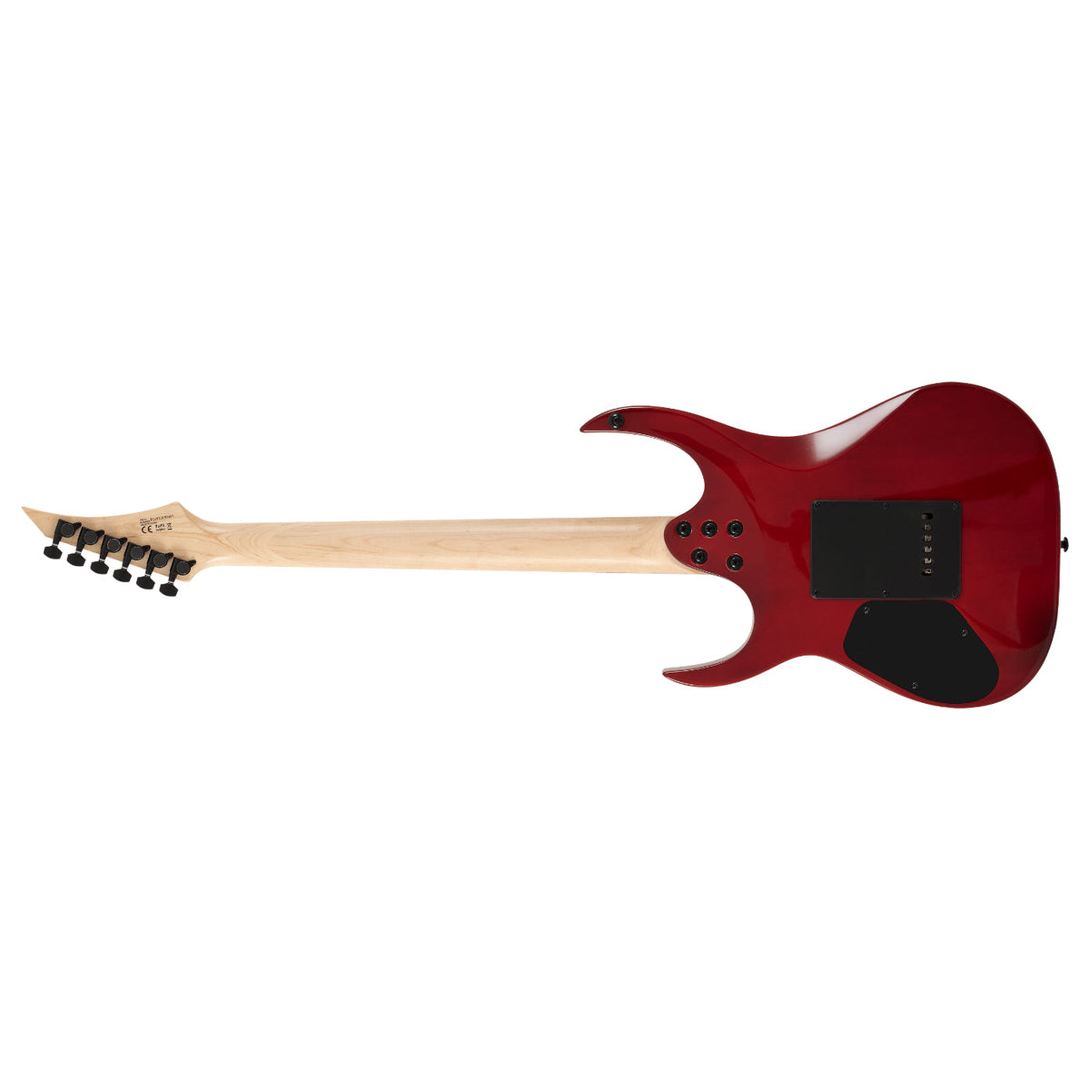 S by Solar SB4.6FRFBR Electric Guitar w/Floyd Rose - Flame Red-Solar-Infinite Music